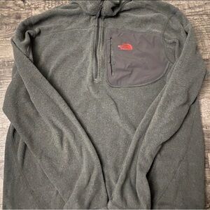 The North Face Men's Dark Gray Zip-Up Sweater